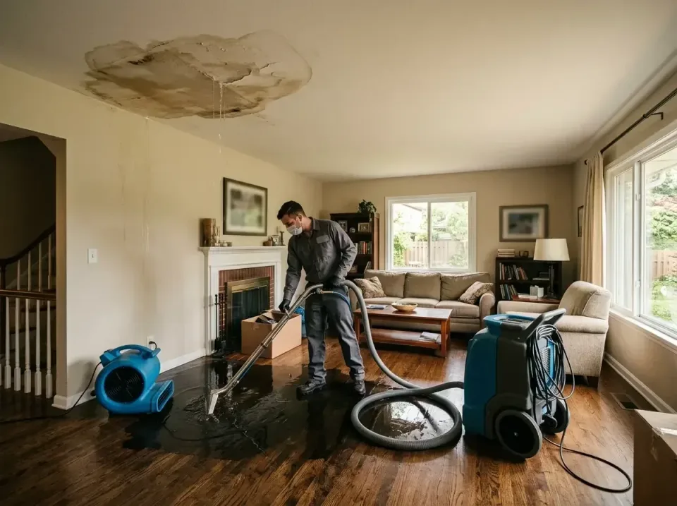 attic-pipe-burst-ceiling-drip-008 — frequently asked questions, Water Damage Restoration & Carpet Care in Slayton, MN